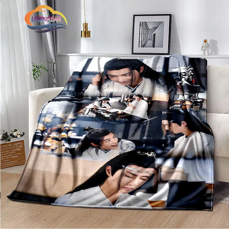 The Untamed Flannel blankets popular tv weiwuxian Blanket Portable warm blanket for Sofa bed soft Gifts  girls and fans