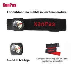 KANPAS ICEAGE version compass with WristBand / Bag strap compass, hiking compass / outdoor accessory compass/hunting compass