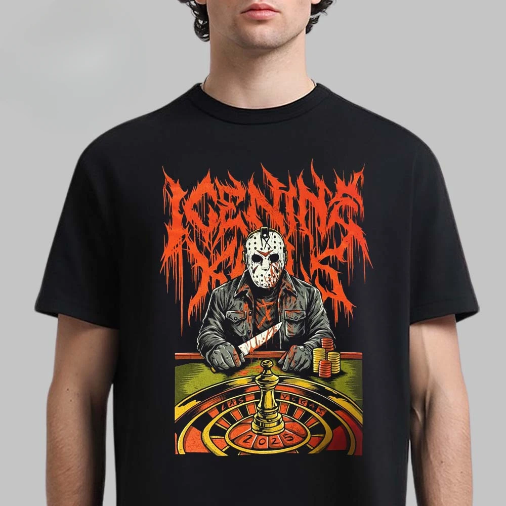 Hot Rare Ice Nine Kills Cotton Band Shirt Unisex Summer Short Sleeve Fashion Brand Tee Luxury Casual Vintage T-shirt view 2