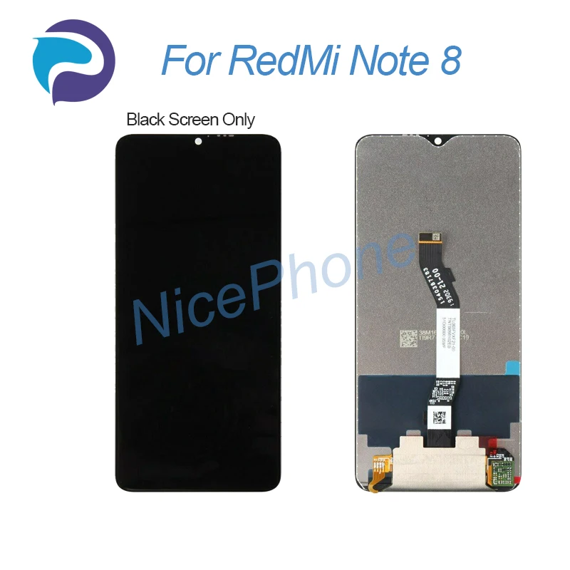 for XiaoMi RedMi Note 8 LCD Screen + Touch Digitizer Display M1908C3JH, M1908C3JG, M1908C3JI RedMi Note 8 LCD Screen display