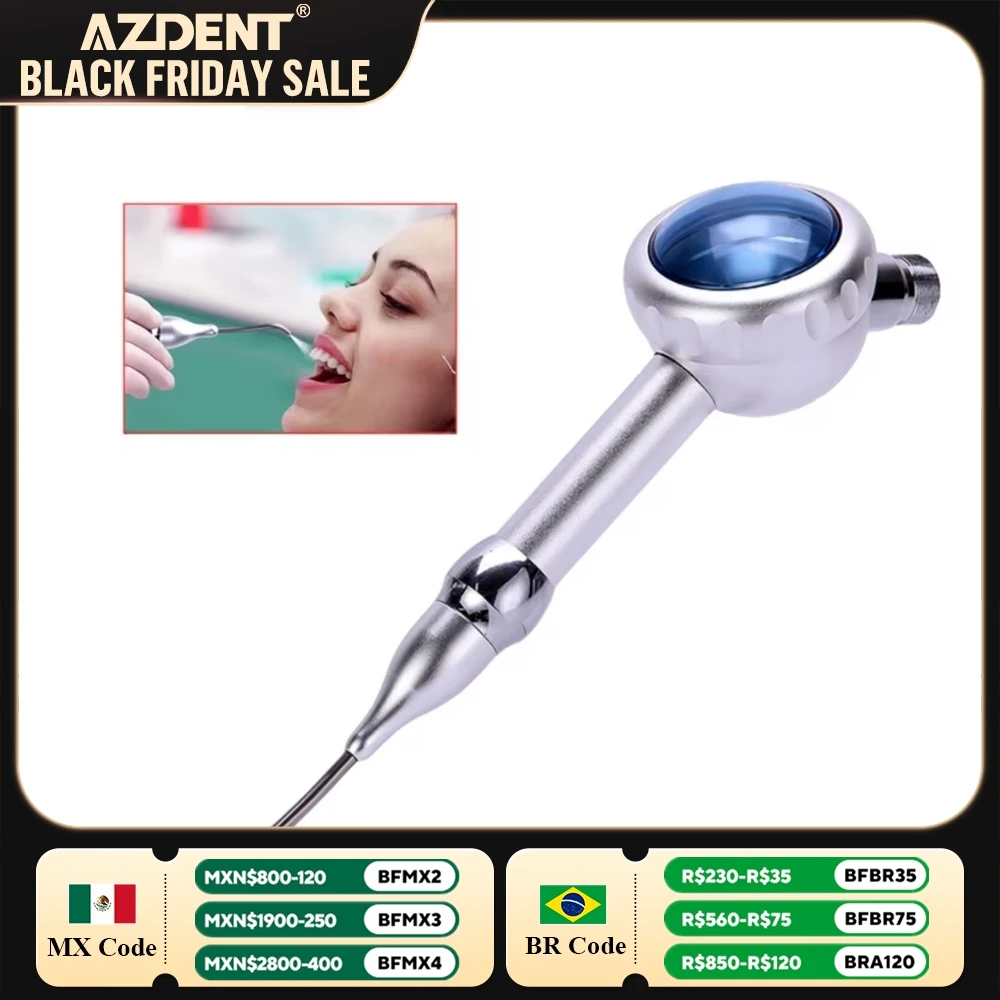 Dental Equipment Teeth Whitening Spray AZDENT Air Water Polisher Jet Air Flow Oral Hygiene Tooth Cleaning Prophy Polishing Tool