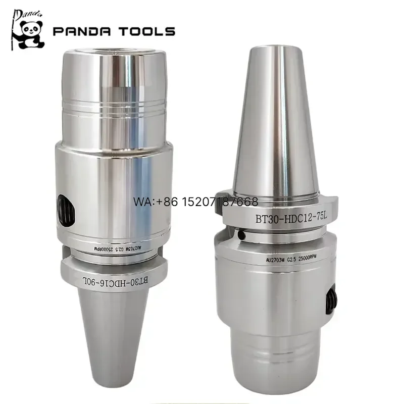 Wmwmnu for BT30 Hydraulic Chuck Tooling System Oil Pressure Locking Tool Holder CNC Tool Accessories for Carbide End