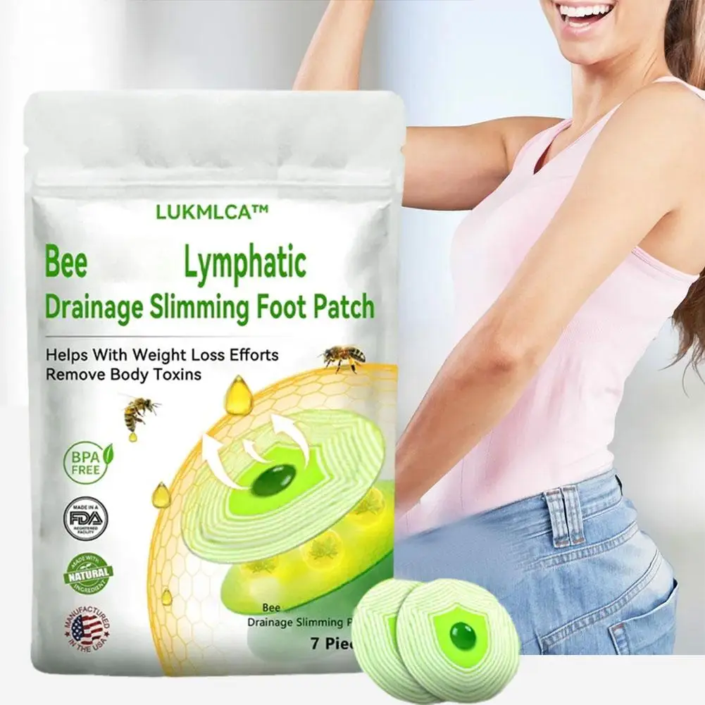 5 Bags Detoxification Slimming Foot Patches Natural Herbal Ingredients Promote Body Care Remove Waste Feet Health Care