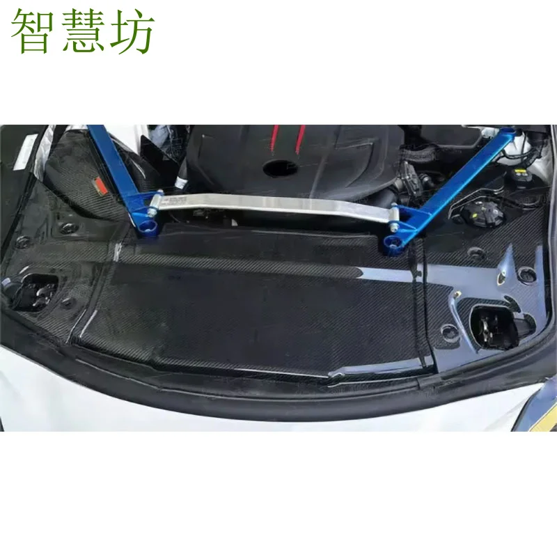 

Suitable for Toyota SUPRA A90 between 2019 2021, carbon fiber radiator guard and engine compartment panel
