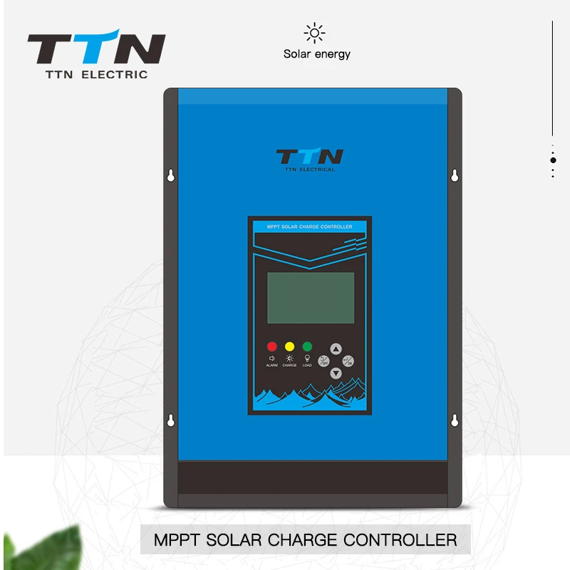 

TTN 12v 24v 36v 48v 100a mppt solar charge controller for