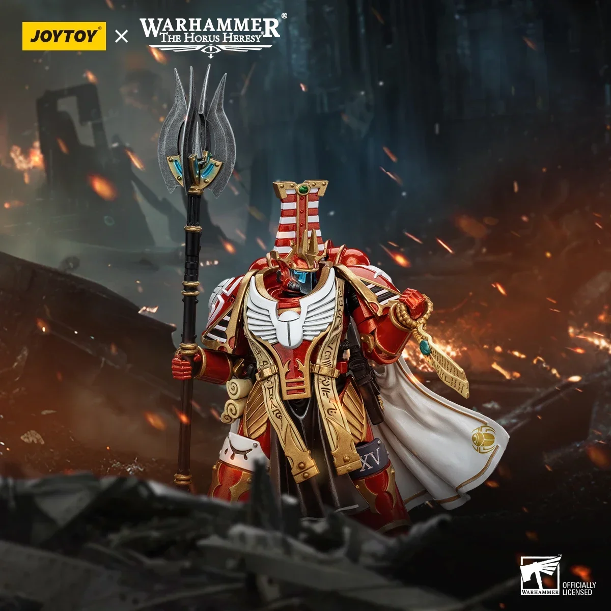 

JOYTOY Warhammer 40K 1/18 Thousand Sons Legion Librarian Consul Anime Action Figures Model Toys Collection Boys Gifts In Stock