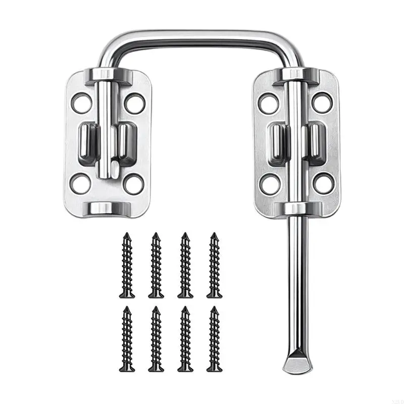 Quiet Operation Push Bolt Door Latches Rustproofed Safety Door Latches Lock N2UD