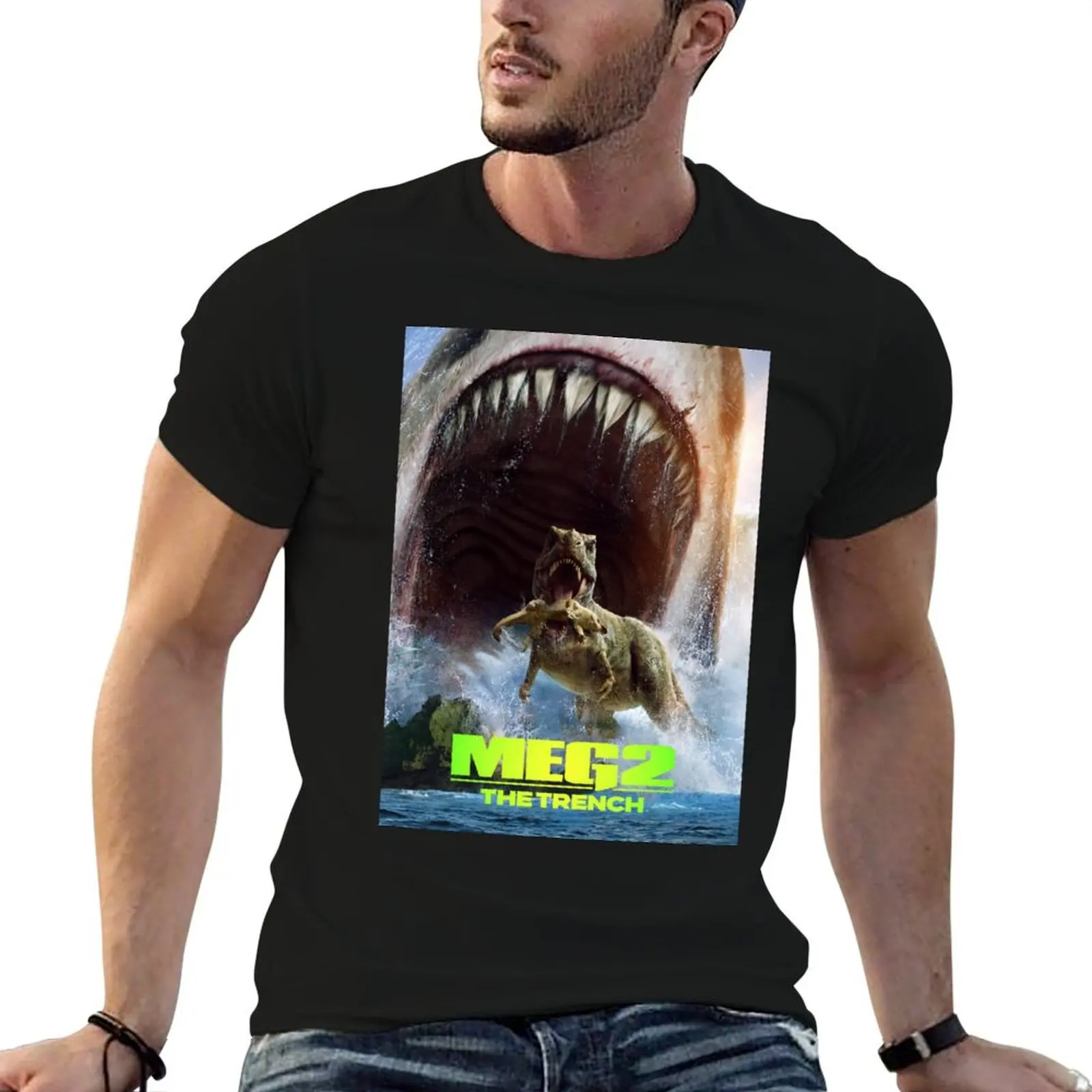 

Meg 2 The Trench T-Shirt man t shirts for men t shirts designer T-Shirt
