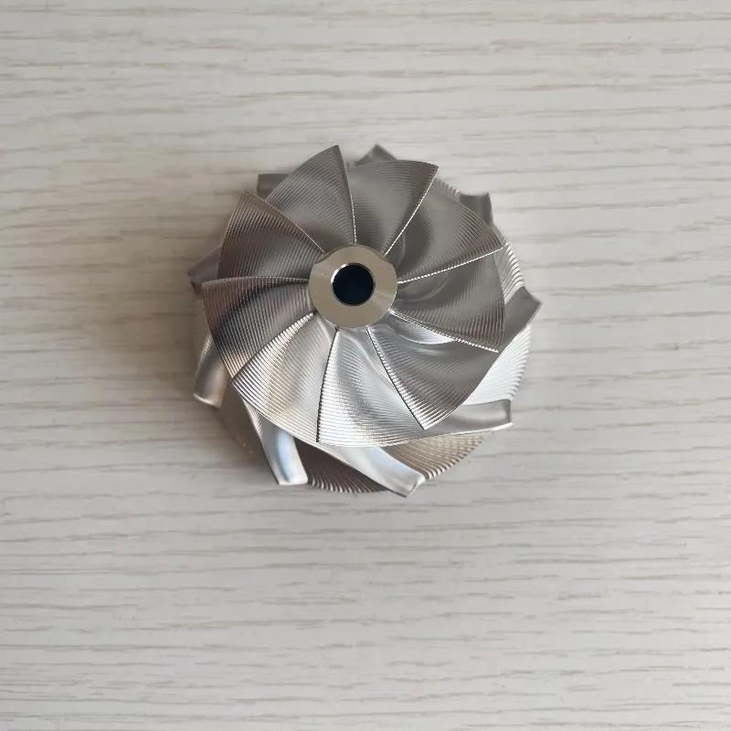 

GT28 47,50/62,60 мм 9 + 0 лезвий точечное фрезерование турбокомпрессора фрезерное/алюминий 2618/колесо компрессора заготовки