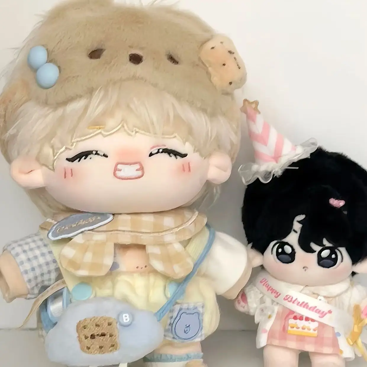 20cm 게임 애니메이션 방탄소년단 BTS 김태형 굿즈 바디 플러시 인형 장난감 소프트 드레스업 코튼 키즈 선물