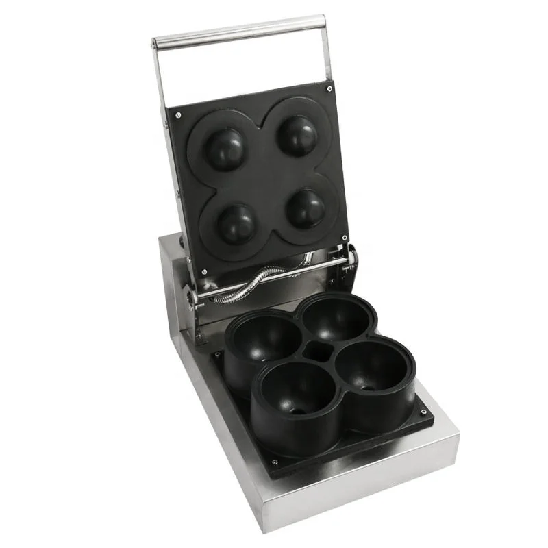 

Wholesale 4Pcs Electric Chest Shaped Waffle Maker for Hotel Use Woman Girl Breast Waffles Machine Snack Equipment