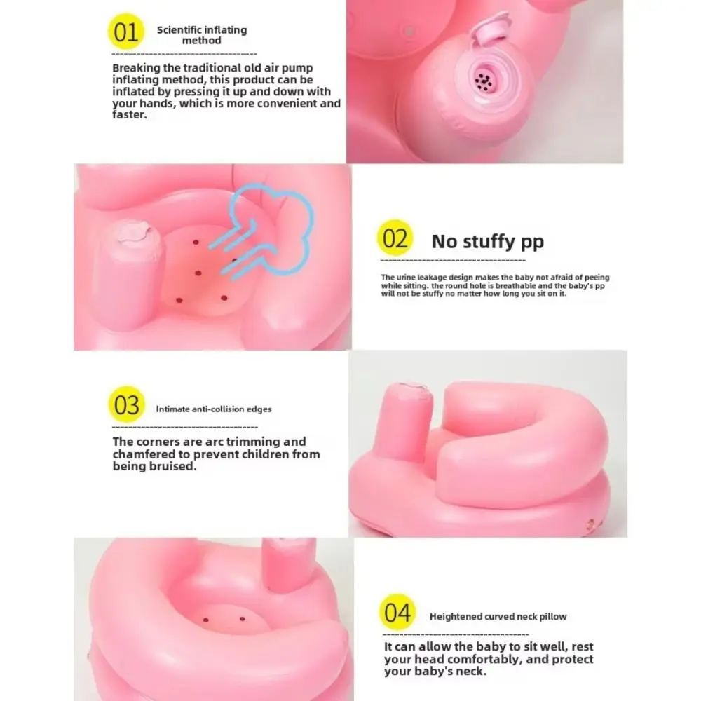 

Ins Стиль Сплошной Цвет Детский Диван Встроенный Воздушный Насос Складной Надувной Диван Открытый Бытовой Детский Стул Сиденье для Малыша