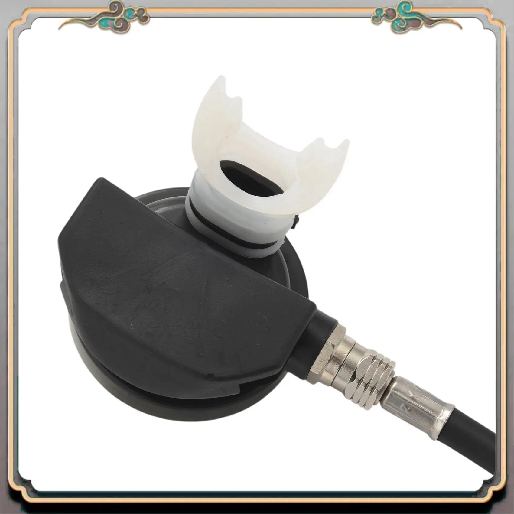 

Durable Scuba Diving Snorkel Tube Snorkeling Equipment Pressure Reducer Diving Regulator Underwater Secondary Scuba Breathing