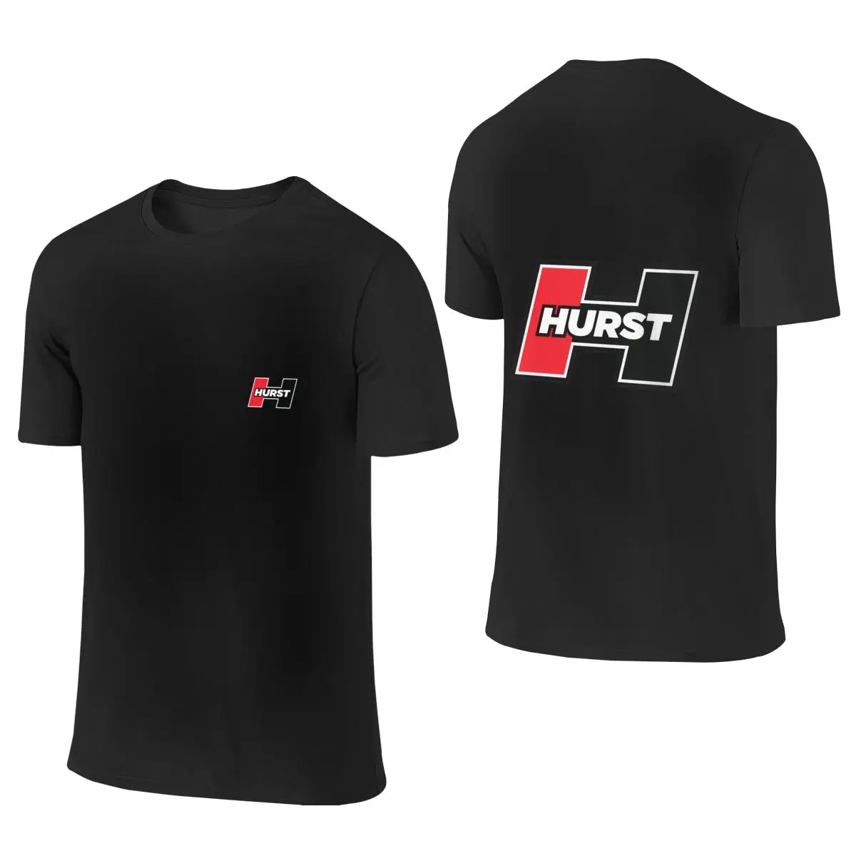 

Hurst Shifters Garage Banner Men's Short Sleeve T-shirt Round Neck 100% Cotton T shirt S-6XL