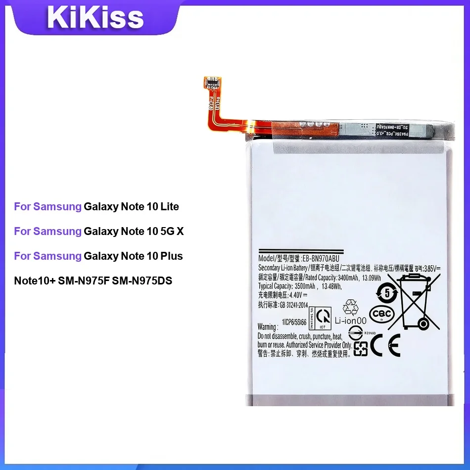 

EB-BN770ABY EB-BN970ABU EB-BN972ABU Battery For samsung Galaxy Note 10 /Note 10 Lite/Note 10 PLus Batteries+Tools