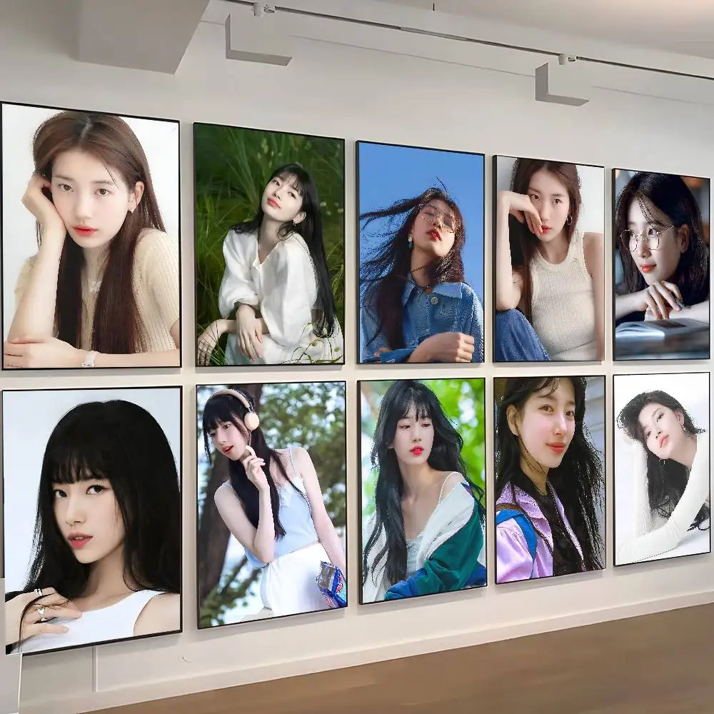 كوريا B-Bae Suzy ملصق ذاتي اللصق غرفة الفن مدخل مطعم جدار ديكور الفن اللوحة