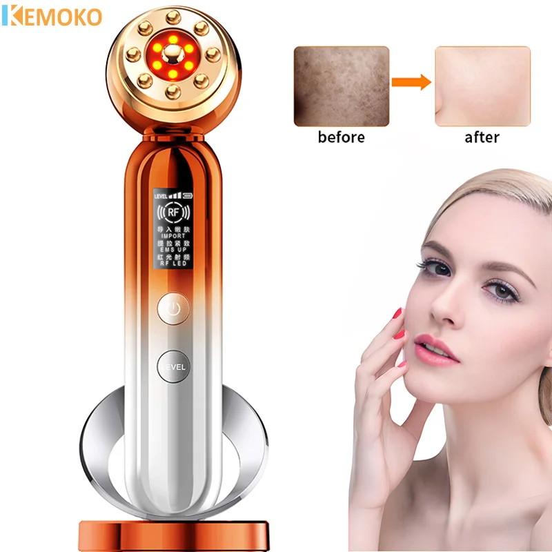 NEW Mini HIFU Machine Radio Frequency Ultrasound Machine Repair Microcurrent Lift Firm Tightening Beauty Anti Aging Device Tool