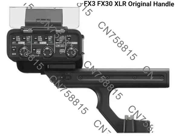 for  Ilme FX3 Ilme FX30 Camera Accessories。XLR-H1 XLR Top Handle Mic Holde