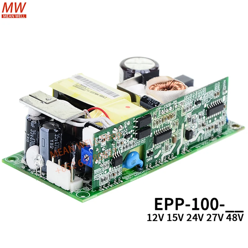 

MEAN WELL 100W Single Output with PFC Function EPP-100-12 EPP-100-15 EPP-100-24 EPP-100-27 EPP-100-48