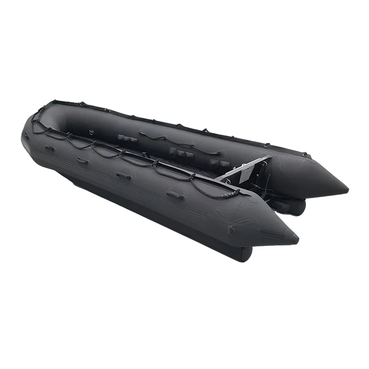 4.7m Hypalon Fishing Boat Inflatable  Boat Kayak Assault Boat with Motor