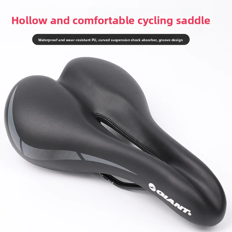 

Giant Comfortable Hollow Mountain Bike Cuion Dam Cycling Saddle Mountain Bike Equipment Front Pad
