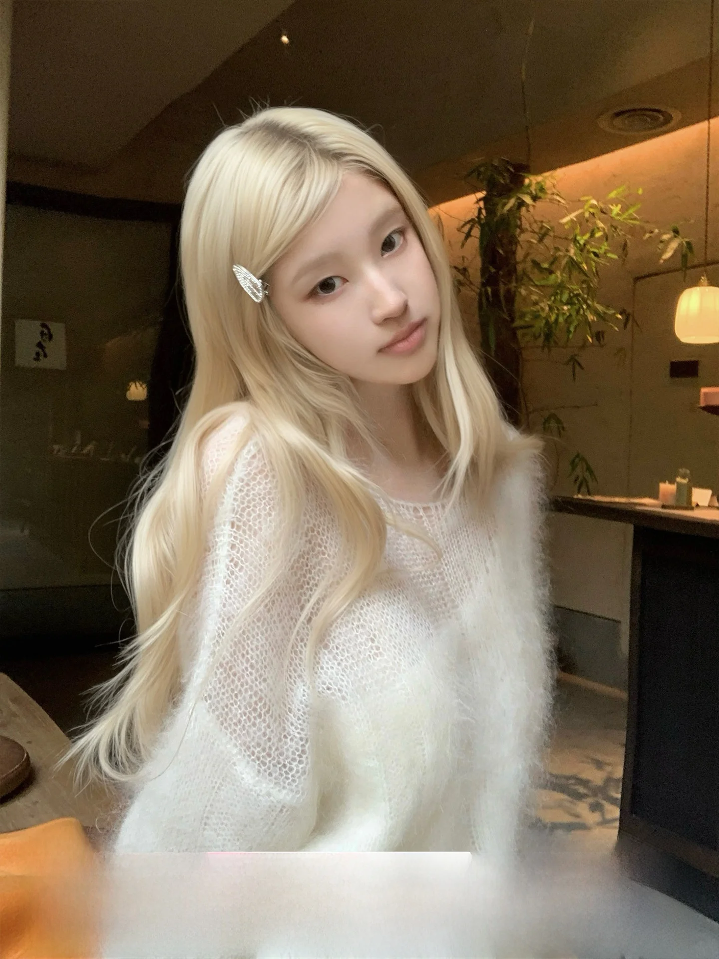 

Baby Soft Cashmere Sweater for Women Ultra-Fine Autumn Winter Loose Fit round Neck Long Sleeve Casual Style DOGGYQIN