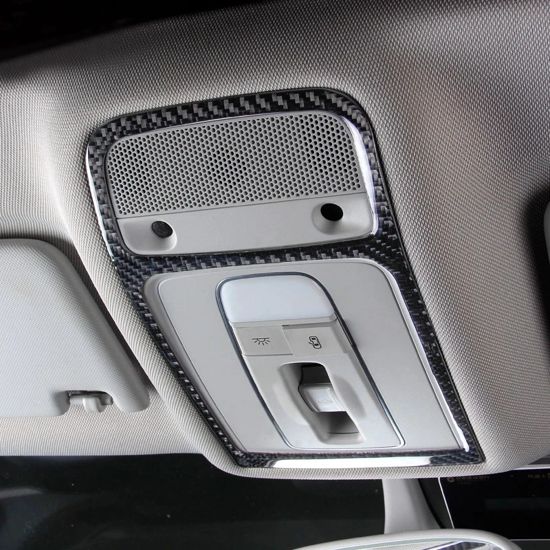 For Audi A4 B8 A5 Carbon Fiber Car Gearshift Air Conditioning Outlet CD button Panel Frame Cover Trim Sticker Auto Accessories