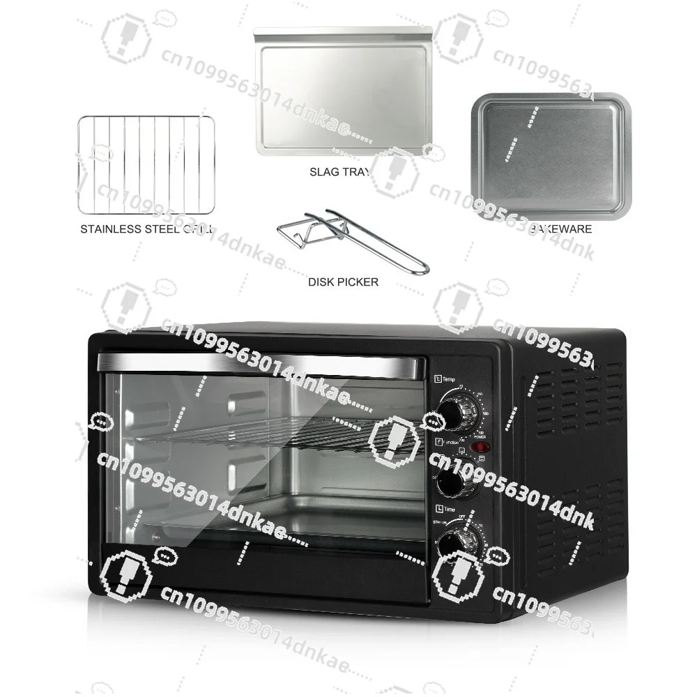 RAF Electric Oven 35L Large Capacity Multifunctional Visual Baking Household Smart Cake Maker Breakfast Machine