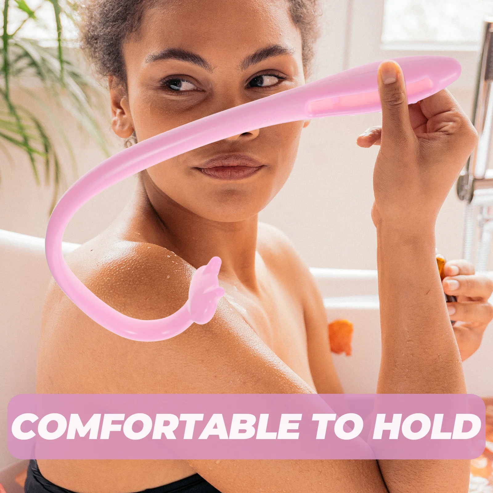 

2 шт. массажный крючок с длинной ручкой, инструмент для облегчения боли в спине, шее, плечах, акупунктурная точка, массажная палочка для тела, пластиковое терапевтическое устройство