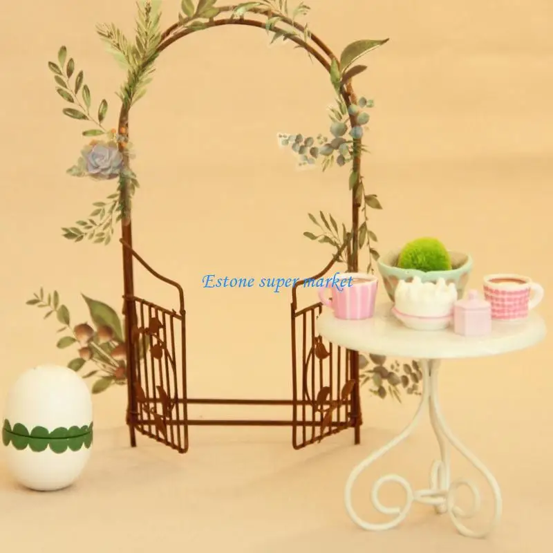 

090B Safe Metal Childrens Imitation Restaurant Table Chair Imitation Play Collection