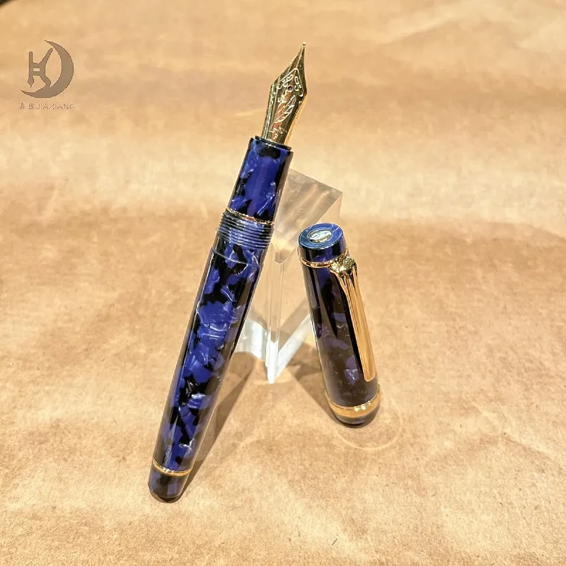 JX 21 Luxuriöser Premium Business-Schreibstift aus Acryl, Einzigartiges Design Souvenir-Füllfederhalter, Ideal für Führungskräfte – Detail 3