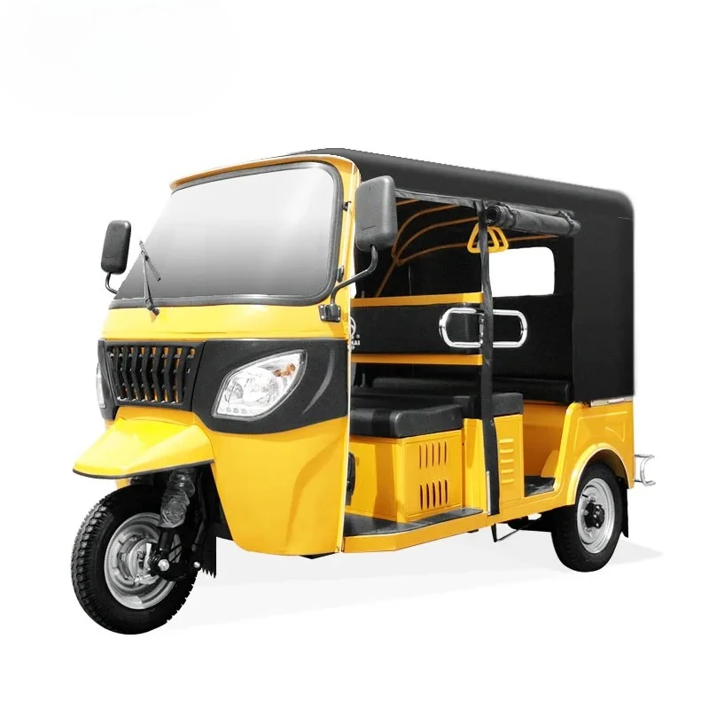 

LPG and Gasoline Motorized Tricycle 12V Dot Epa Cargo Motorcycle Reverse Gear Open Front Passenger