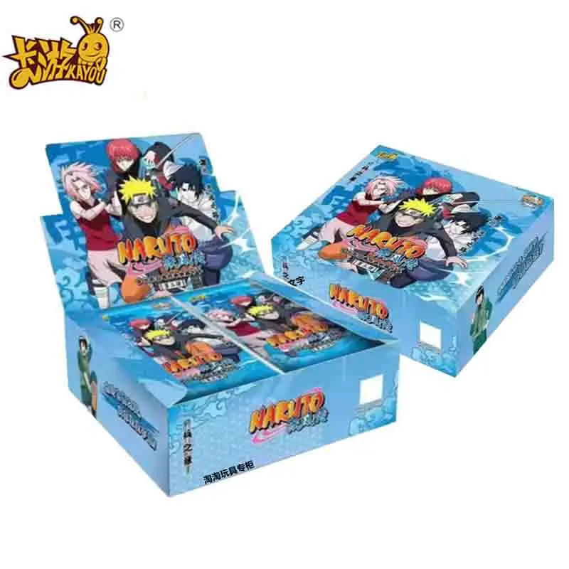 

Naruto Cards Collection Uzumaki Uchiha Sasuke TCG Carte Anime Toy Playing Board For Kids Gift Game Christma Toys