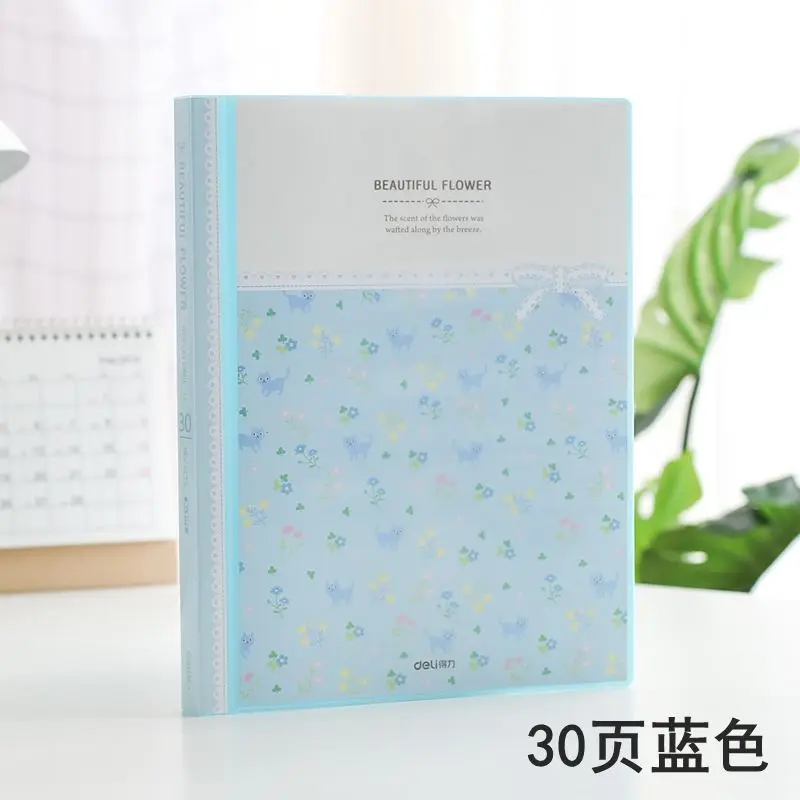 30 Pages Waterproof Multilayer Insert A4 File Folder Bag Document Organizer Bag Paper Storage Case Music Score Clip Pamphlet Box