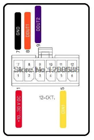 30CM 20AWG 43025-1208 43025-1200 12 Pin Micro-fit 3.0 Female Open End Connector