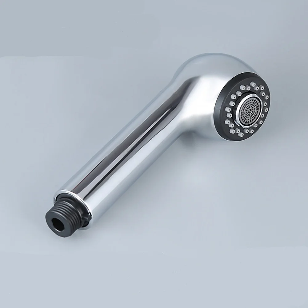 For Pull Faucets ABS Plastic Material High Pressure Shower Head Daily Use 20x15x5cm Electroplated Chrome Faucet Head
