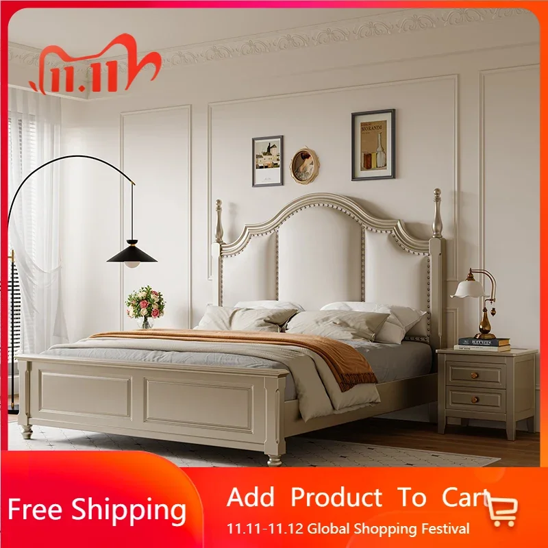 

Детская роскошная современная двуспальная кровать для хранения вещей в стиле лофт, кожаная кровать для взрослых, каркас кровати размера «queen-size» для девочек, мебель для отеля Muebles с двойной платформой