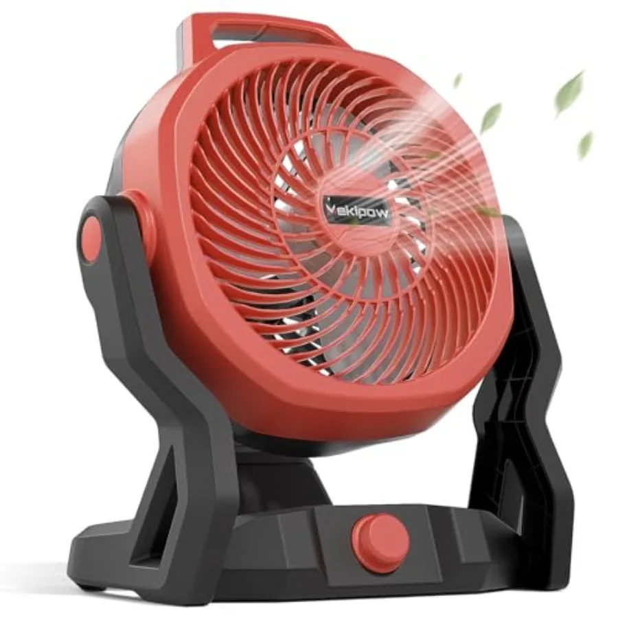 

Battery Powe Fan Compatible with Milwaukee M18 18V Battery, 750 CFM Cordless Jobsite Fan with AC Adapter, Brushless Motor Porta