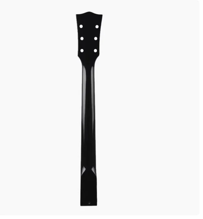 22 Frets Maple Guitar Neck Rosewood Fingerboard Black Electric Guitar Parts