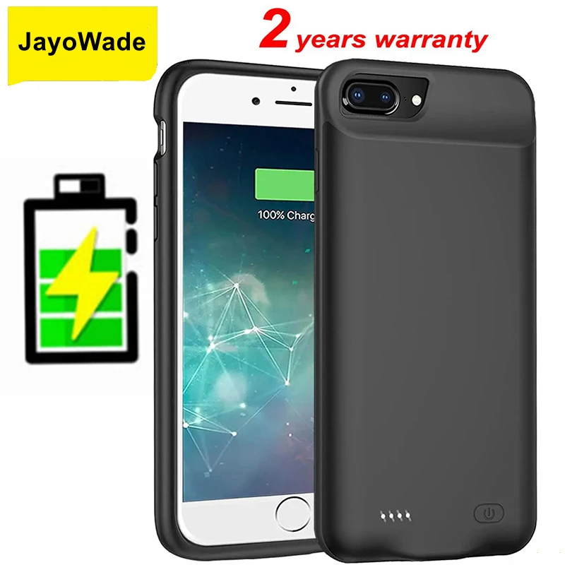 10000mah Slim Battery Case for IPhone 8 Plus 7 Plus 6s Plus 6 6S 7 8 S 2020 Cell Phone Battery Charger Cases Portable Power Bank
