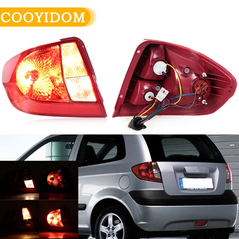 

Rear Bumper Tail Light For Hyundai GETZ 2 5 DOOR 2005 2006 2007 2008 2009 2010 2011 Signal Lamp Stop Brake Light Car Accessories