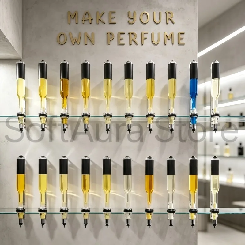 Single Wall‑Mounted Perfume Bar Disperser 200ml/375ml/500ml/750ml Essential Oil Fragrance Display
