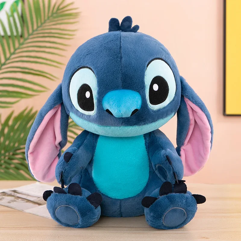 Disney Giant Size Stitch Plush Stuffed Doll Cartoon Kawaii Animal Sleeping Pillow Soft Material Toy For Children Lovely Gift