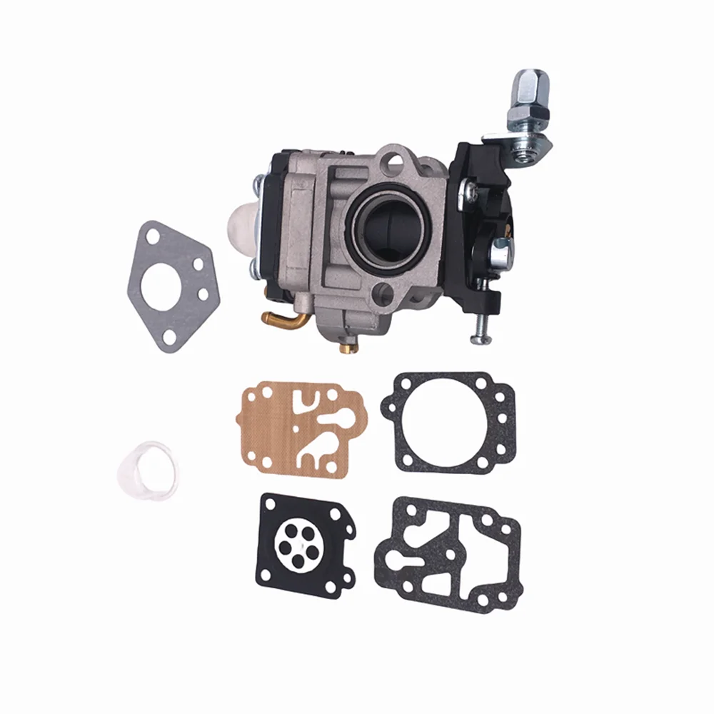 15mm Carburetor Kit for Brushcutter 43cc 49cc 52cc Strimmer Cutter Chainsaw Carb Pocket Bike, Atvs, Stand-Up Scooters, Dirt Bike