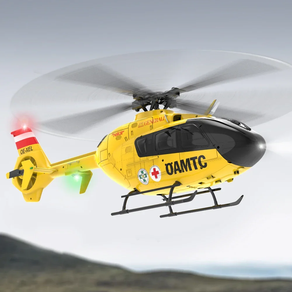 

Parkten F06(EC135 1/36) 2,4G радиоуправляемый вертолет 6CH 6G без элеронов бесщеточный двигатель Arobatic Drone для игрушек для взрослых