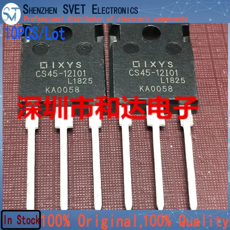 10PCS/Lot CS45-12IO1  IGBTTO-247 1200V 45A  Imported Original In Stock