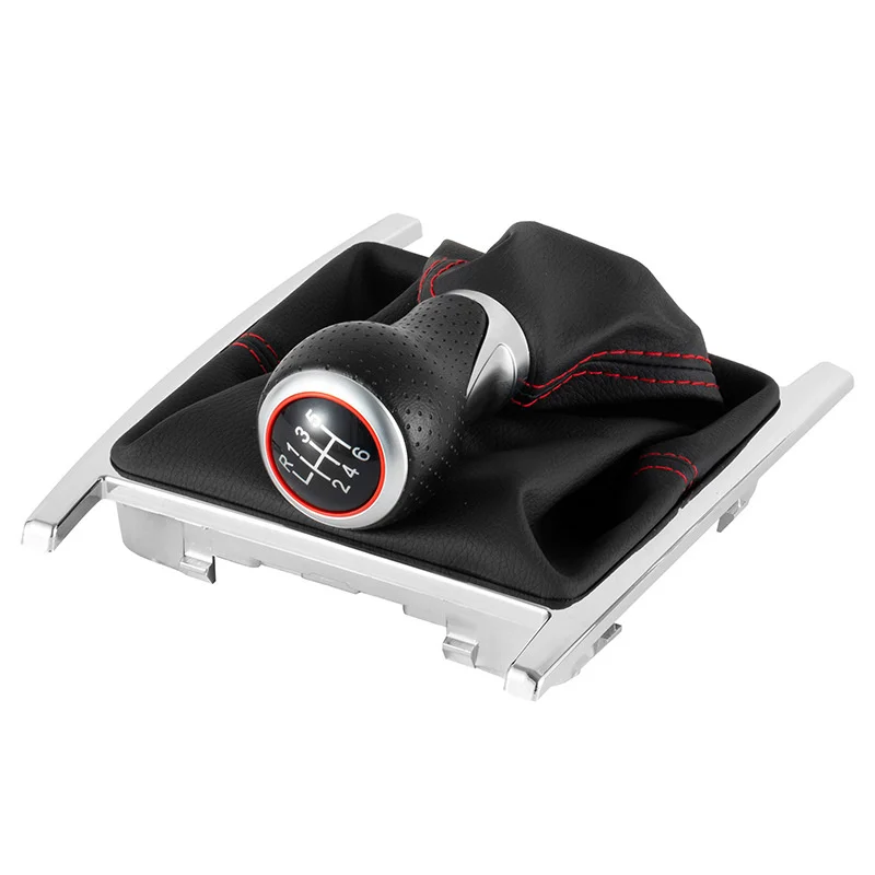 Perilla de palanca de cambios de coche, bolígrafo, funda de bota Gaitor para VW Amarok 2010 2011 2012 2013 2014 2015 2016 2017 2018 2019 2020 2022