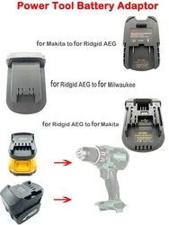 마키타용 배터리 어댑터 컨버터, RIDGID AEG, Ridgid/AEG, 마키타, Ridgid/Metabo, Milwaukee Tool용