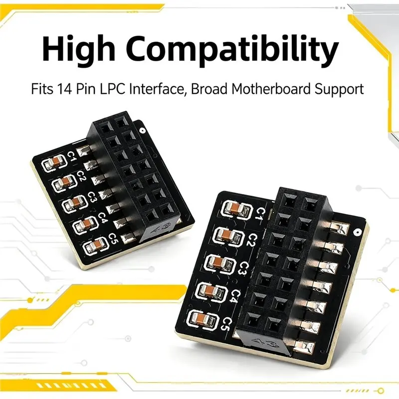 T23C TPM2.0 Security Module 14 Pin LPC H Trusted Platform Module Data Encryption Chip Standalone