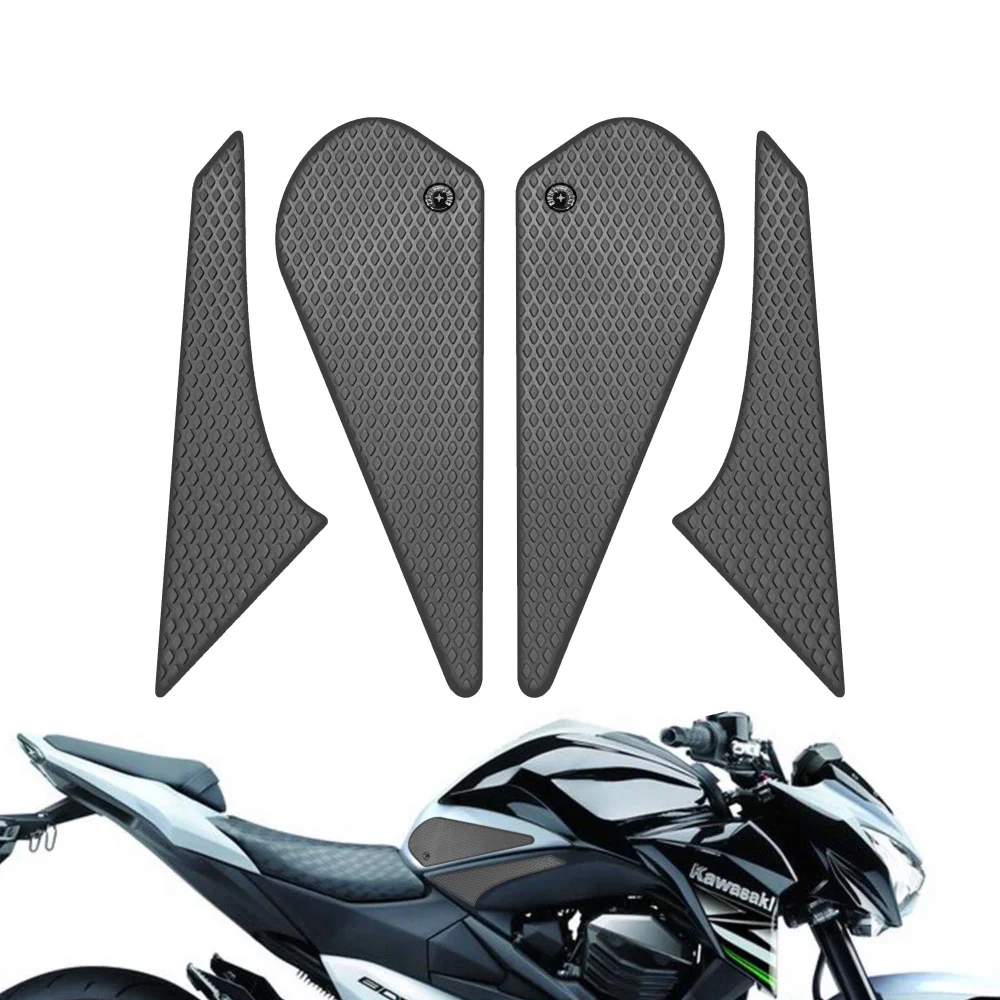 For Kawasaki Z800 2013 to 2017 Motorcycle Tank Traction Pad Anti Slip Sticker Gas Knee Grip Protector